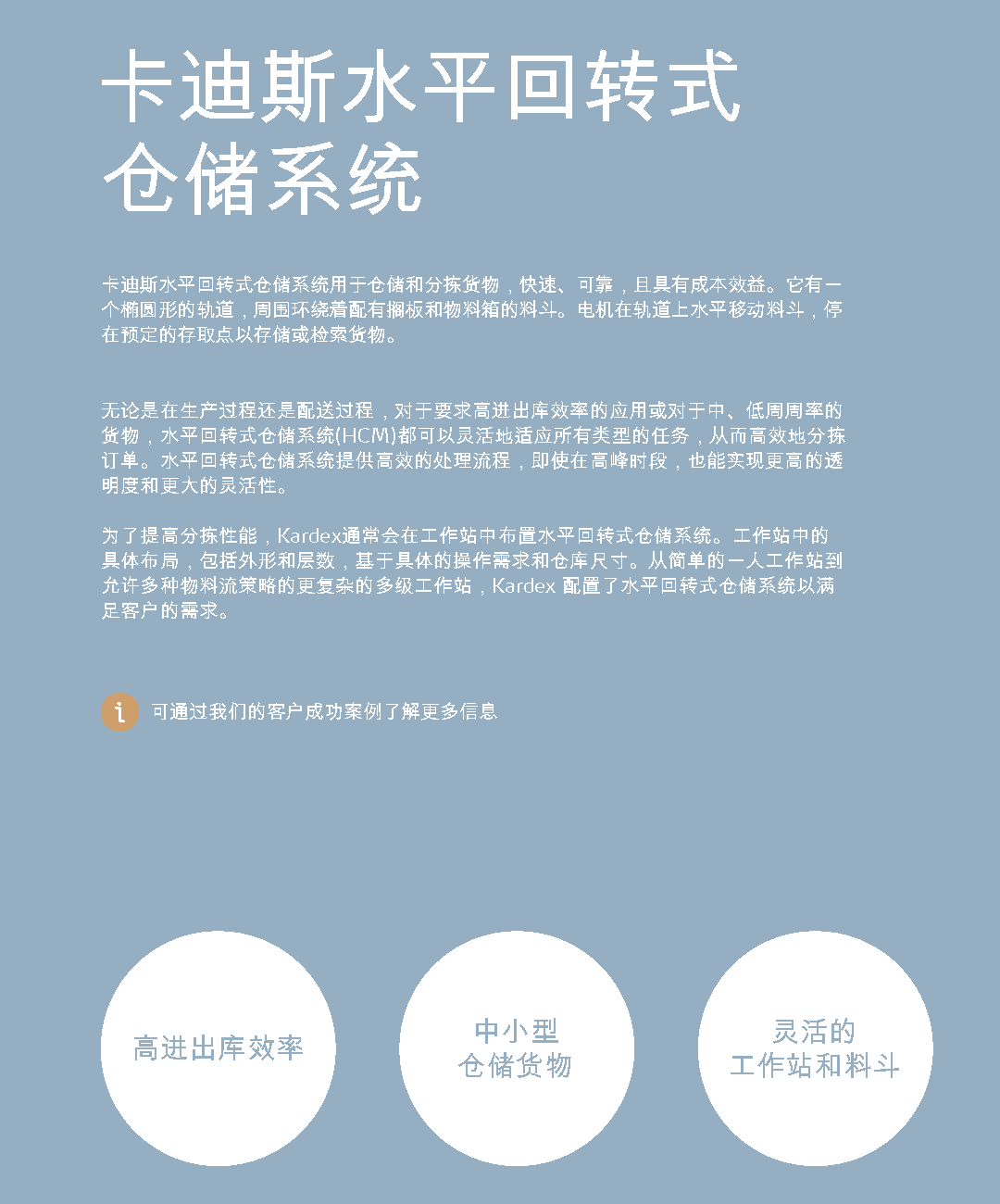 卡迪斯水平回轉(zhuǎn)式倉儲系統(tǒng) HCM